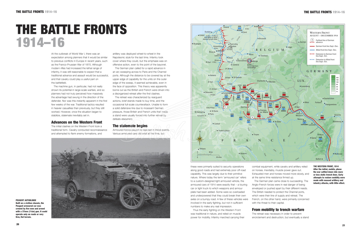 Книга Tank Warfare Illustrated Atlas: From World War I to the Present Day зображення 4