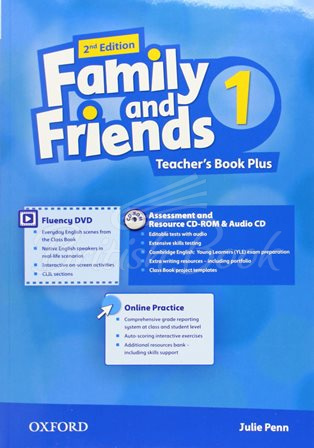 Книга для учителя Family and Friends 2nd Edition 1 Teacher's Book Plus with Assessment and Resource CD-ROM and Audio CD изображение
