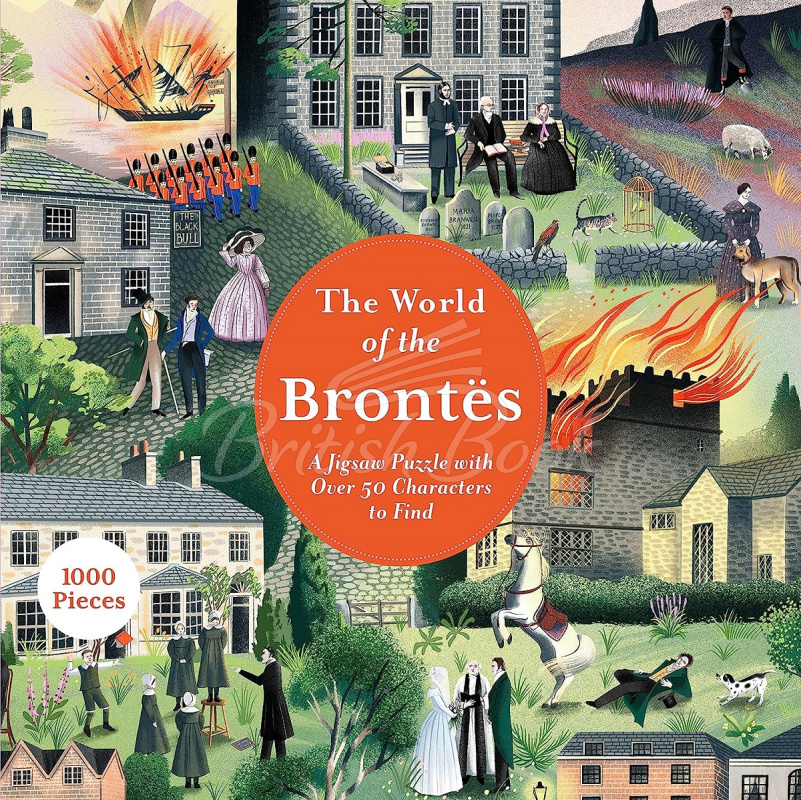 Пазл The World of the Brontës: A Jigsaw Puzzle изображение