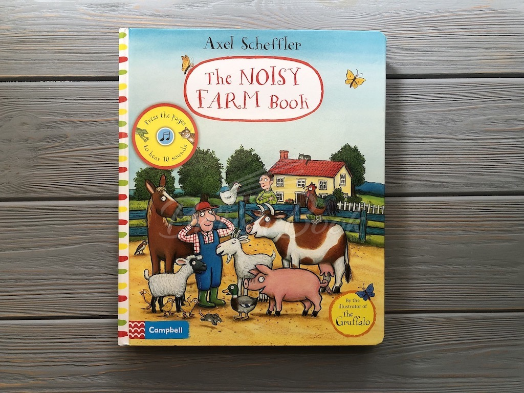 Книга The Noisy Farm Book зображення 1