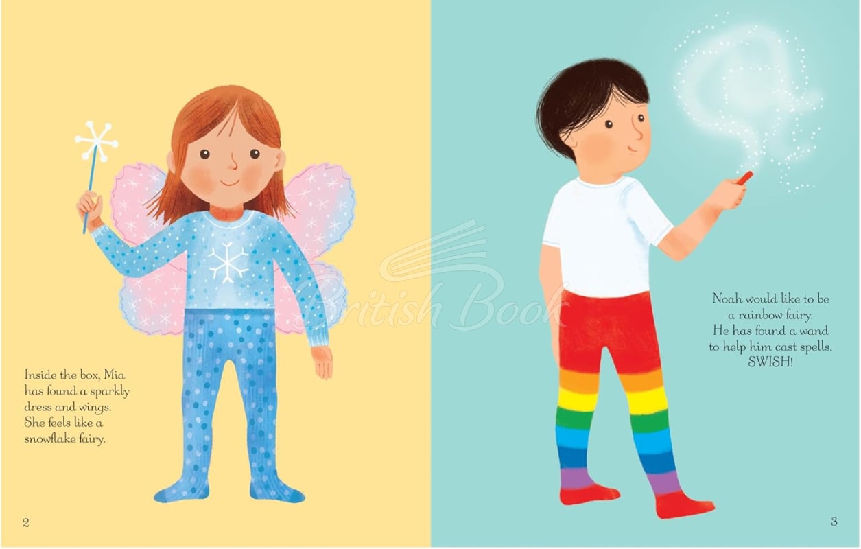 Книга Sticker Dressing Up: Fairies зображення 2