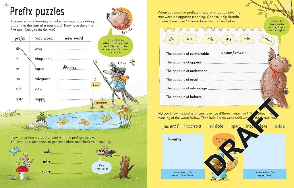 Книга Usborne Workbooks: Spelling (Age 8 to 9) изображение 1