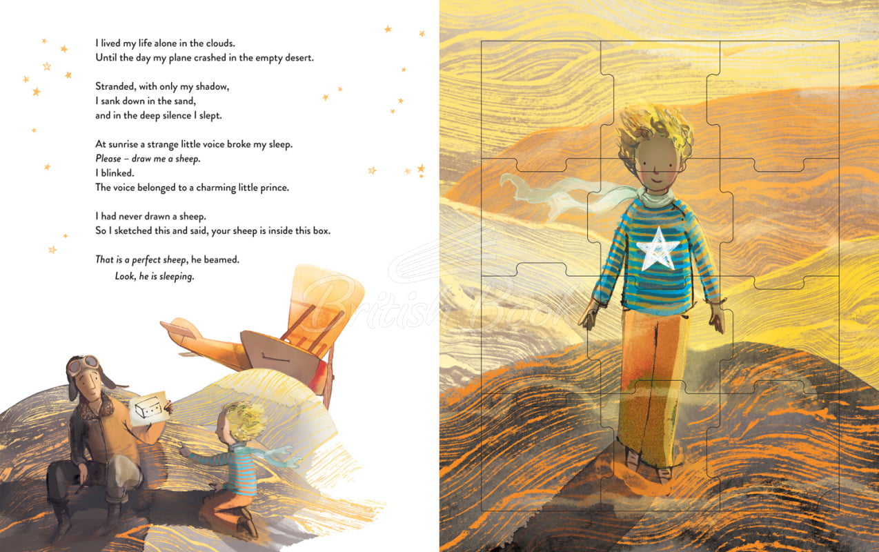 Книга The Little Prince Jigsaw Book зображення 2