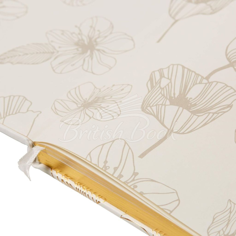 Блокнот Desk Notebook Gold Flowers зображення 6
