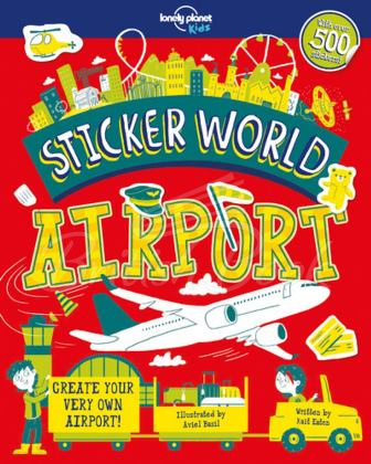 Книга Sticker World: Airport зображення