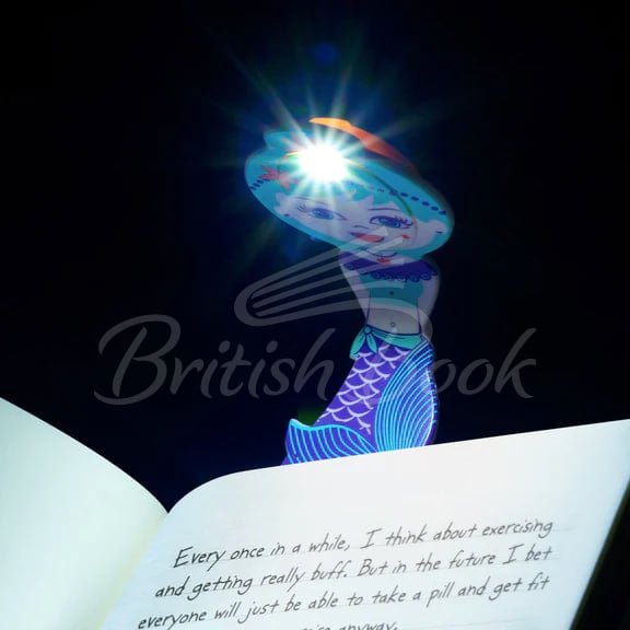 Фонарик для книг Flexilight Pals Mermaid Purple изображение 1