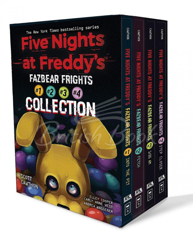 Набор книг Five Nights at Freddy's: Fazbear Frights Books 1-4 Collection Box Set изображение
