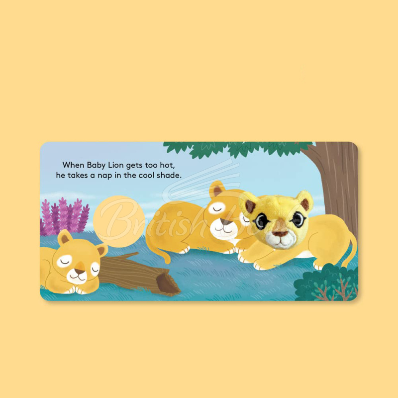 Книга Baby Lion Finger Puppet Book зображення 4