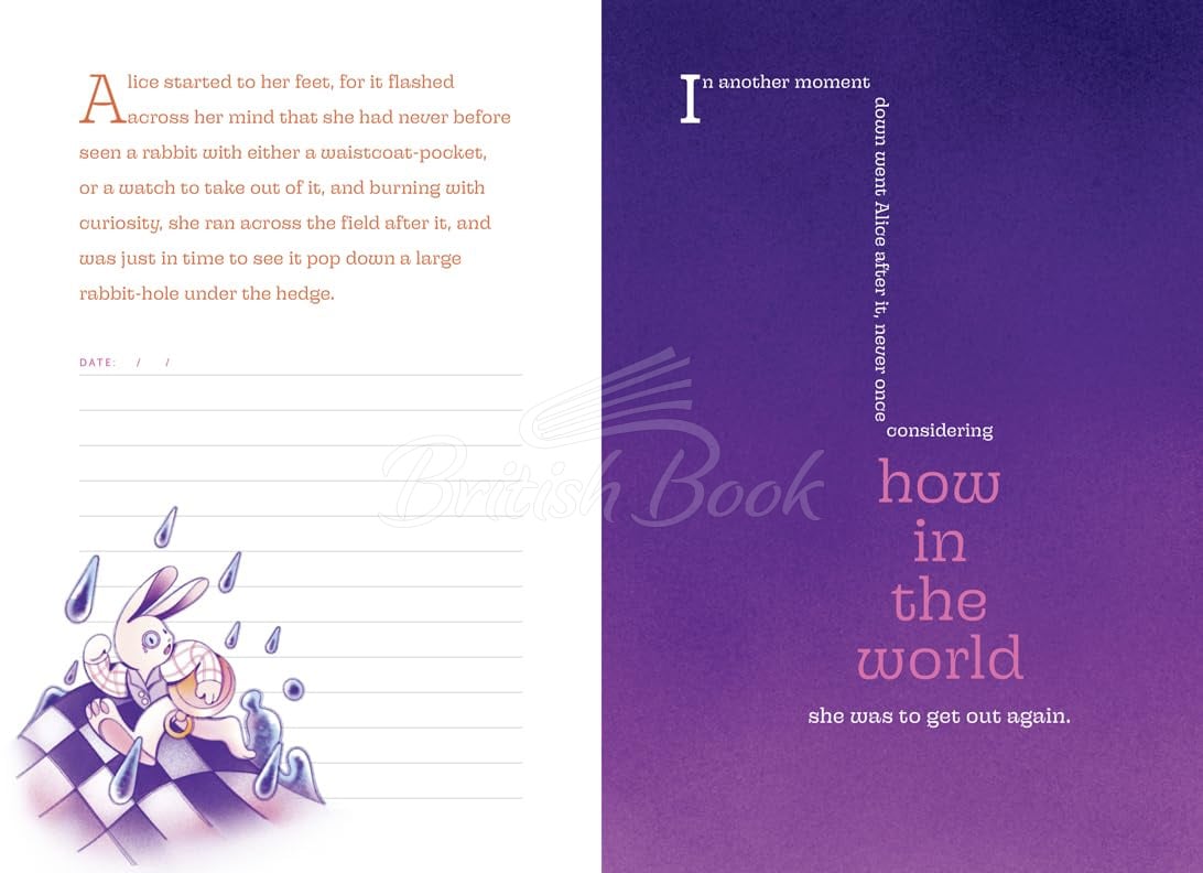 Блокнот Alice's Wonderland Dream Journal изображение 5