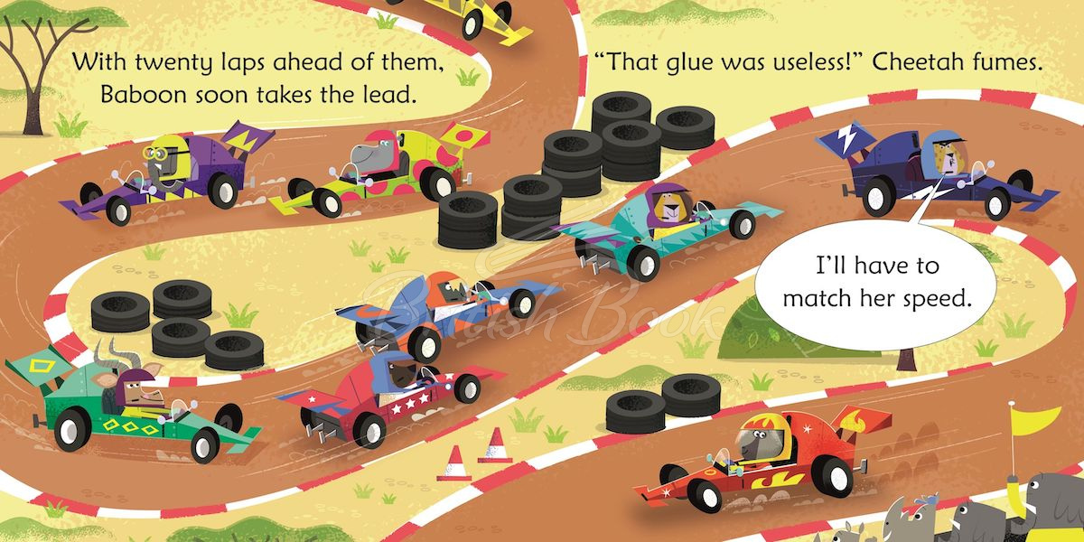 Книга Vroom, Vroom, Baboon! изображение 2