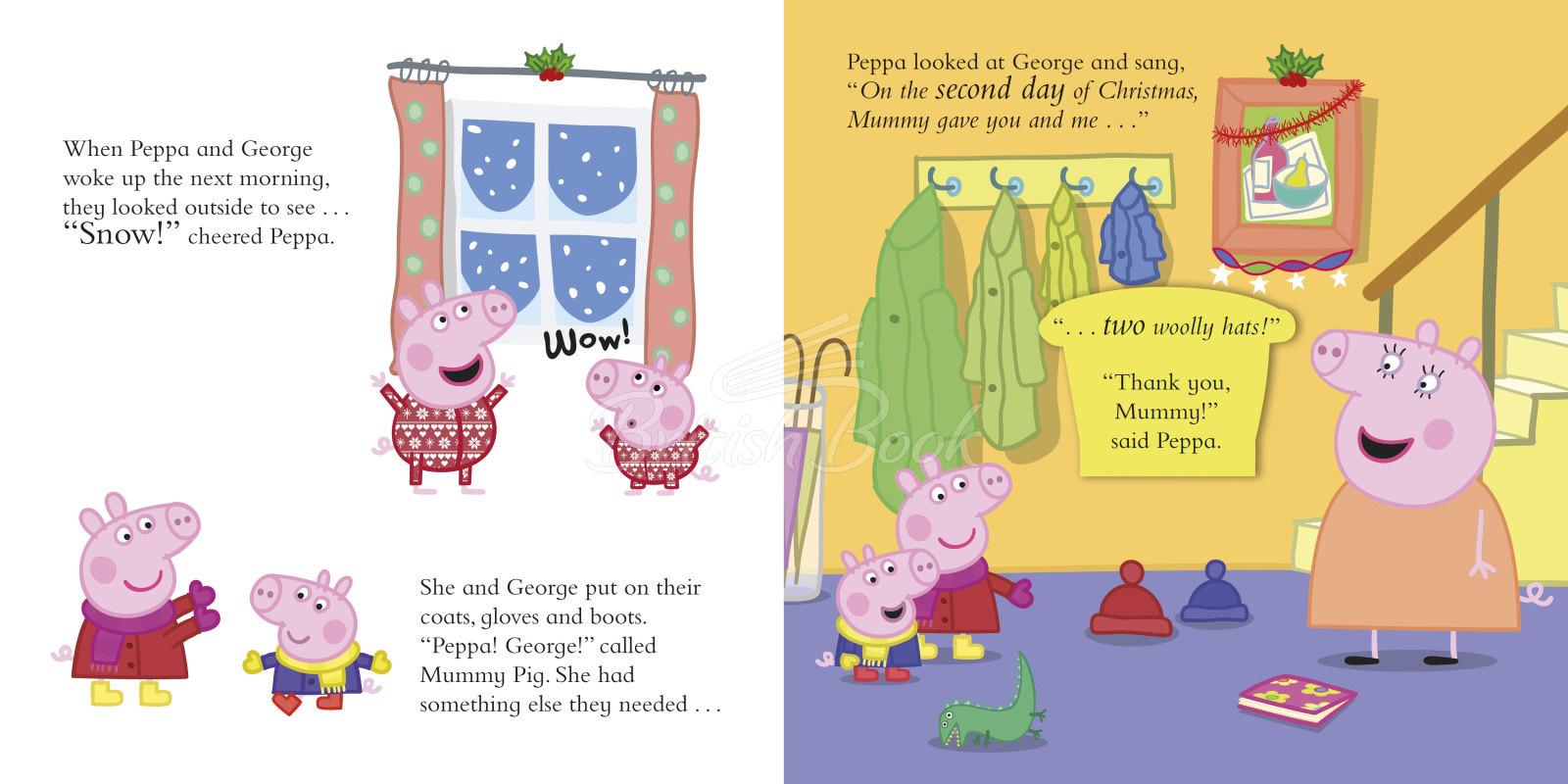 Книга Peppa Pig: Peppa's 12 Days of Christmas зображення 1