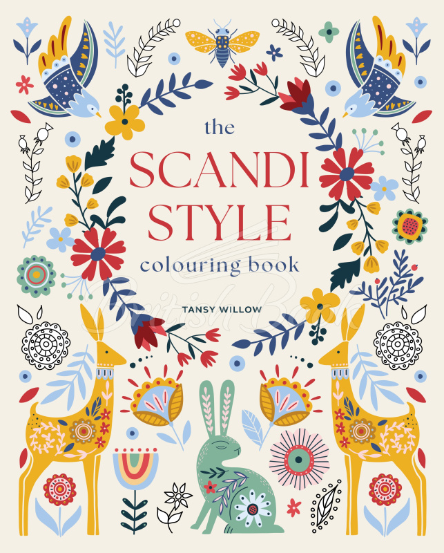 Книга The Scandi Style Colouring Book изображение