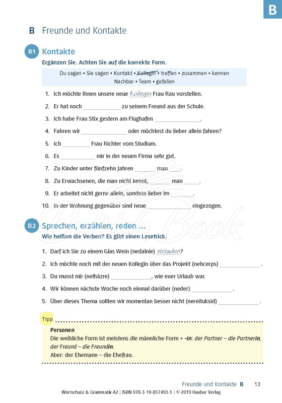 Учебник Wortschatz und Grammatik A2 изображение 4