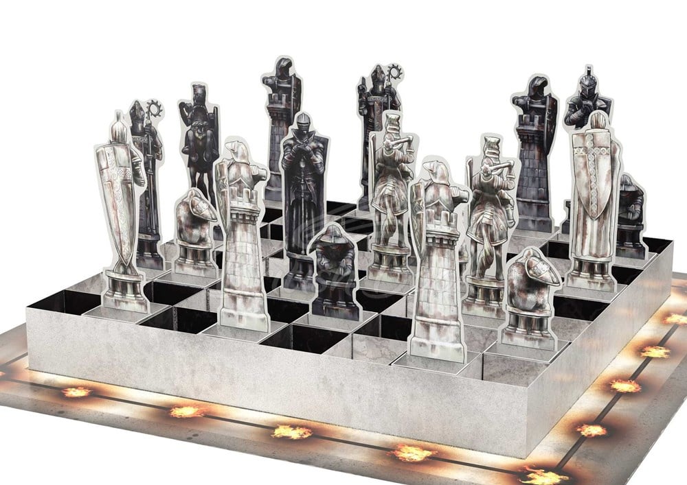 Настольная игра Harry Potter: Pocket Pop-Up Wizard Chess Set изображение 8