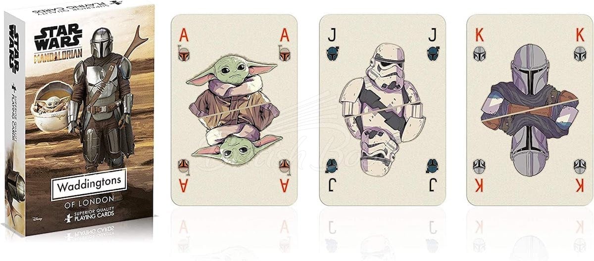 Гральні карти Waddingtons No.1 Playing Cards Star Wars The Mandalorian зображення 1