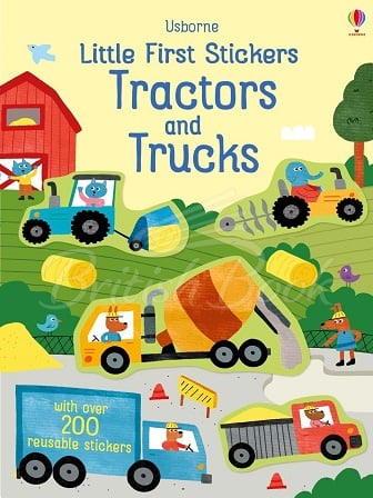 Книга Little First Stickers: Tractors and Trucks зображення