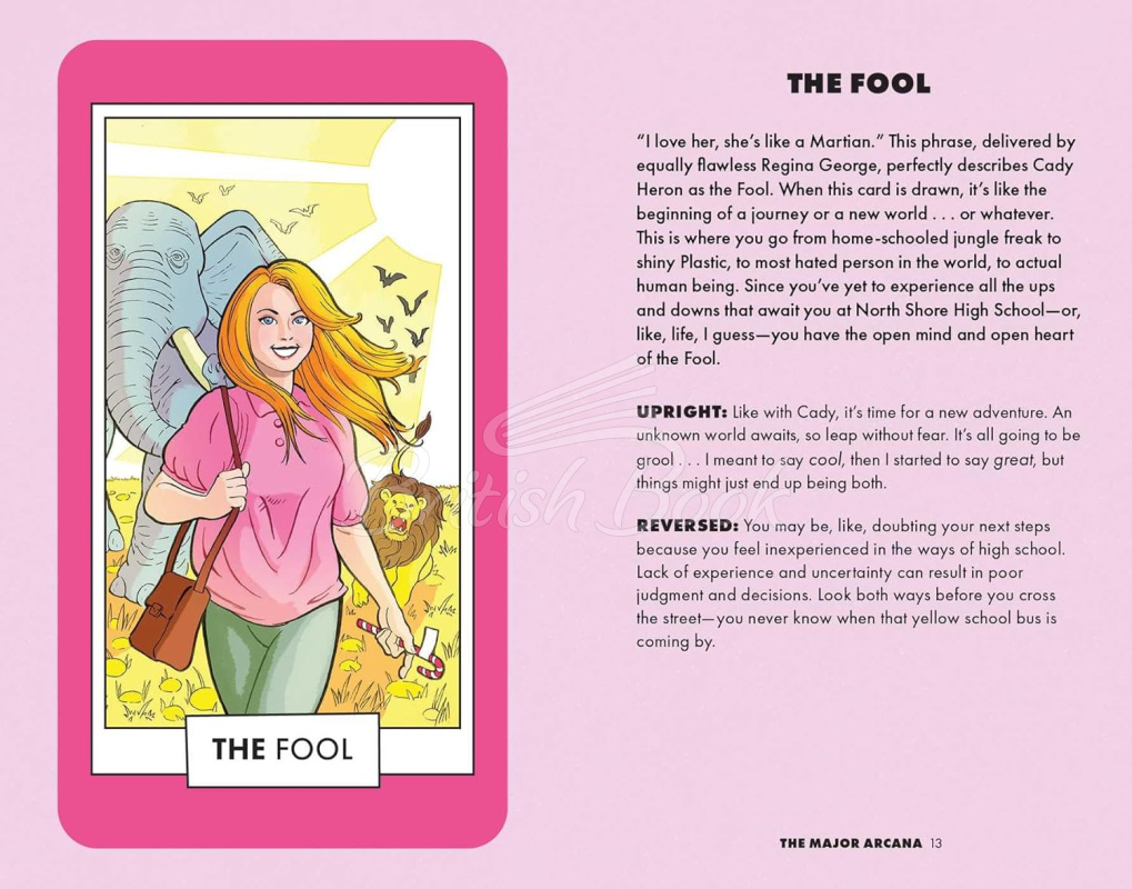 Карти таро Mean Girls Tarot Deck and Guidebook зображення 3