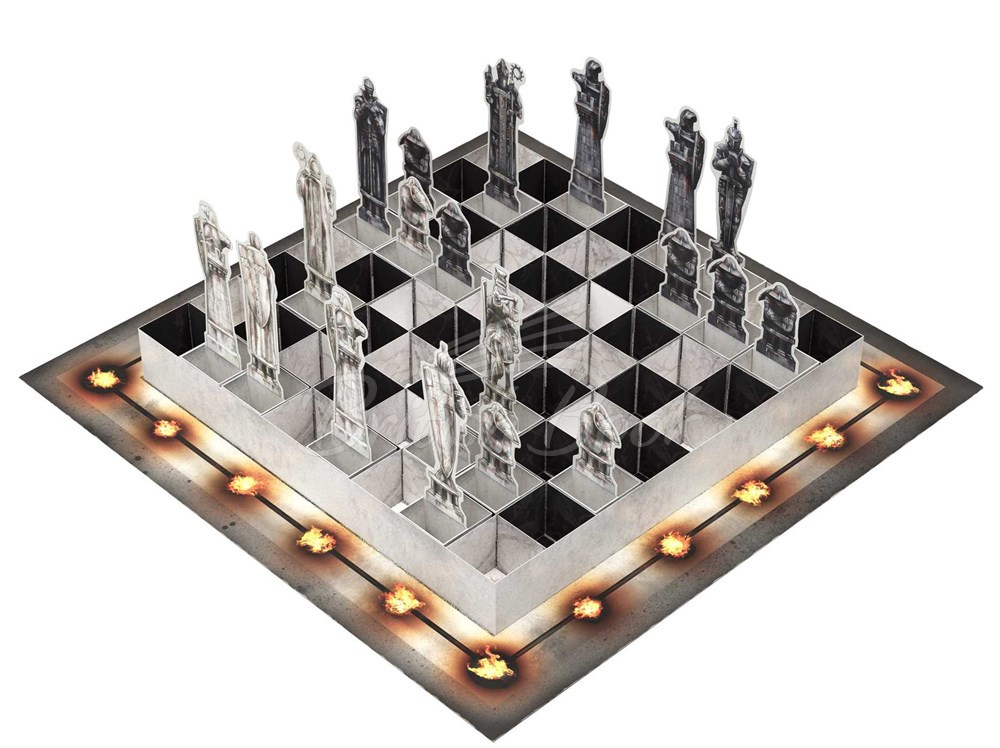 Настольная игра Harry Potter: Pocket Pop-Up Wizard Chess Set изображение 6