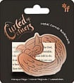 Curled Up Corners: Sleepy Owl