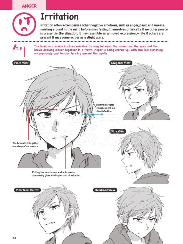 Книга How to Create Manga: Drawing Facial Expressions зображення 9