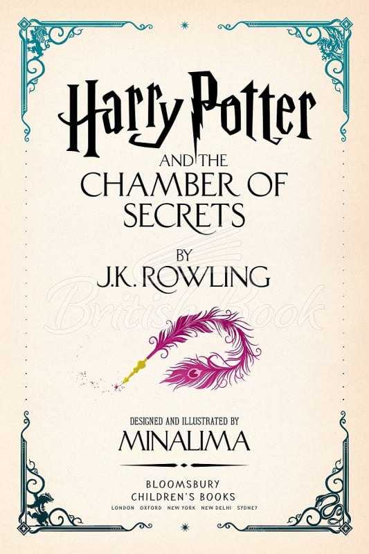 Книга Harry Potter and the Chamber of Secrets (MinaLima Edition) зображення 3