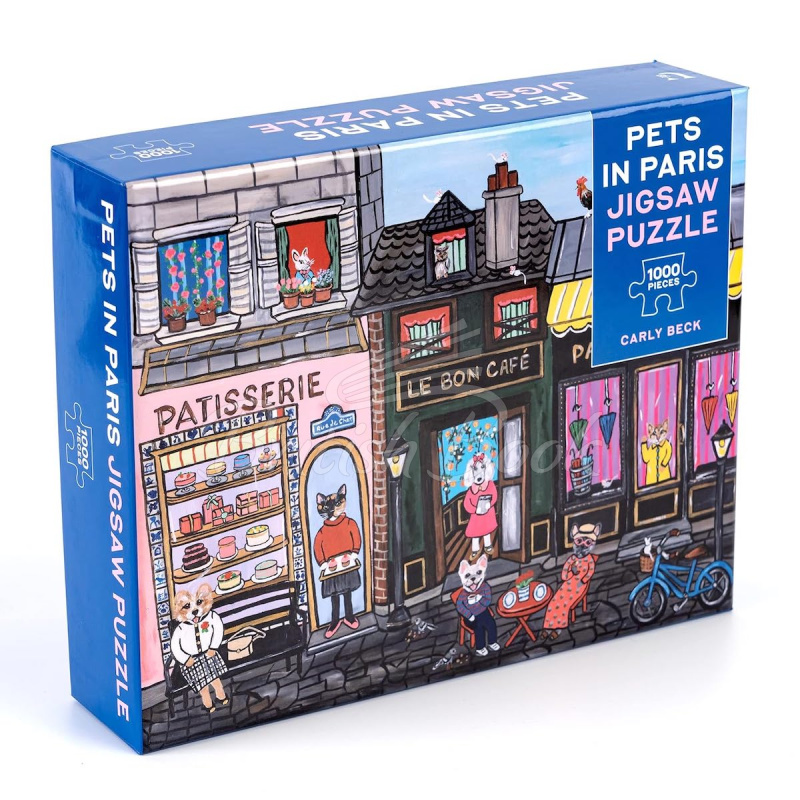 Пазл Pets in Paris 1000-Pieces Jigsaw Puzzle зображення 1