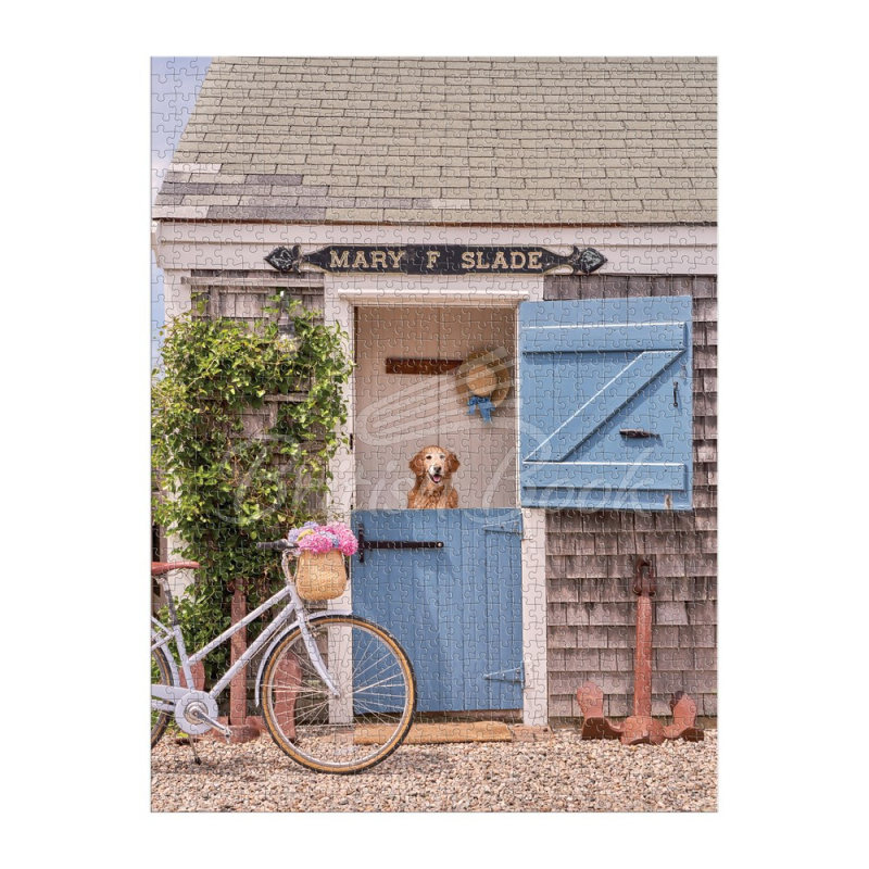 Пазл Gray Malin Old North Wharf Cottage Nantucket 1000 Piece Puzzle изображение 2