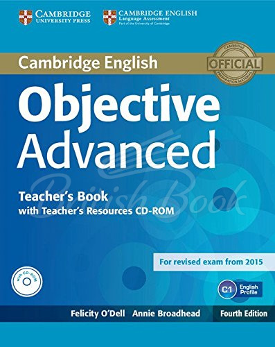Книга для вчителя Objective Advanced Fourth Edition Teacher's Book with Teacher's Resources CD-ROM зображення