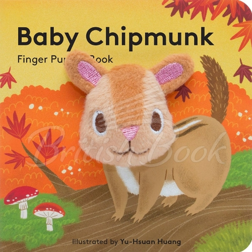 Книга Baby Chipmunk Finger Puppet Book зображення