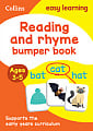 Collins Easy Learning Preschool: Reading and Rhyme Bumper Book (Ages 3-5)