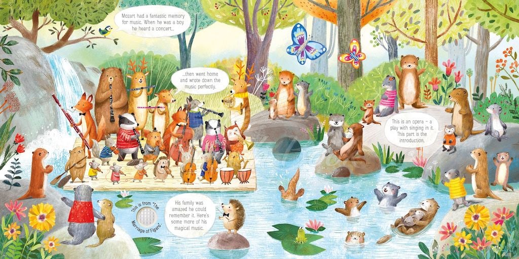 Книга The Animal Orchestra Plays Mozart зображення 2