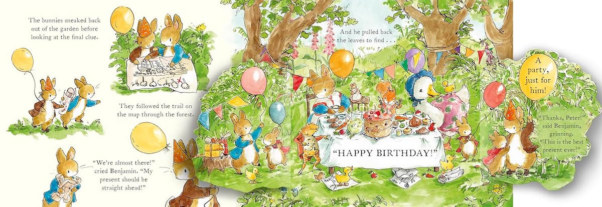 Книга Peter Rabbit: The Birthday Present Hunt зображення 3