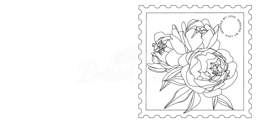 Книга Love in Bloom: A Coloring Book зображення 6