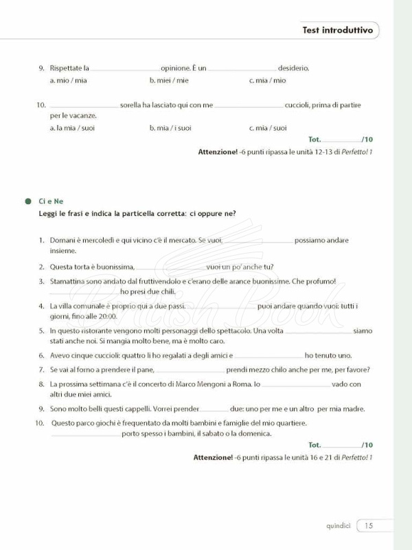 Підручник Perfetto! 2 Esercizi di grammatica italiana зображення 14