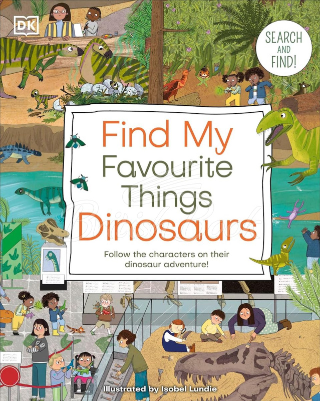 Книга Find My Favourite Things: Dinosaurs изображение