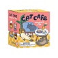 Cat Cafe Magnet Set