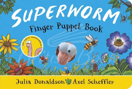 Книга Superworm Finger Puppet Book зображення