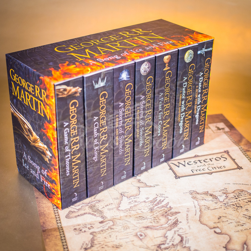 Набір книжок A Song of Ice and Fire Box Set (7 Volumes) зображення 7