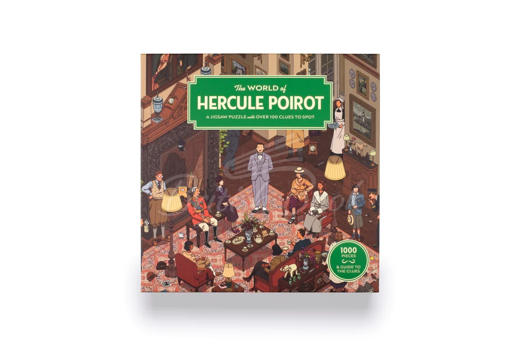 Пазл The World of Hercule Poirot: A Jigsaw Puzzle изображение 1