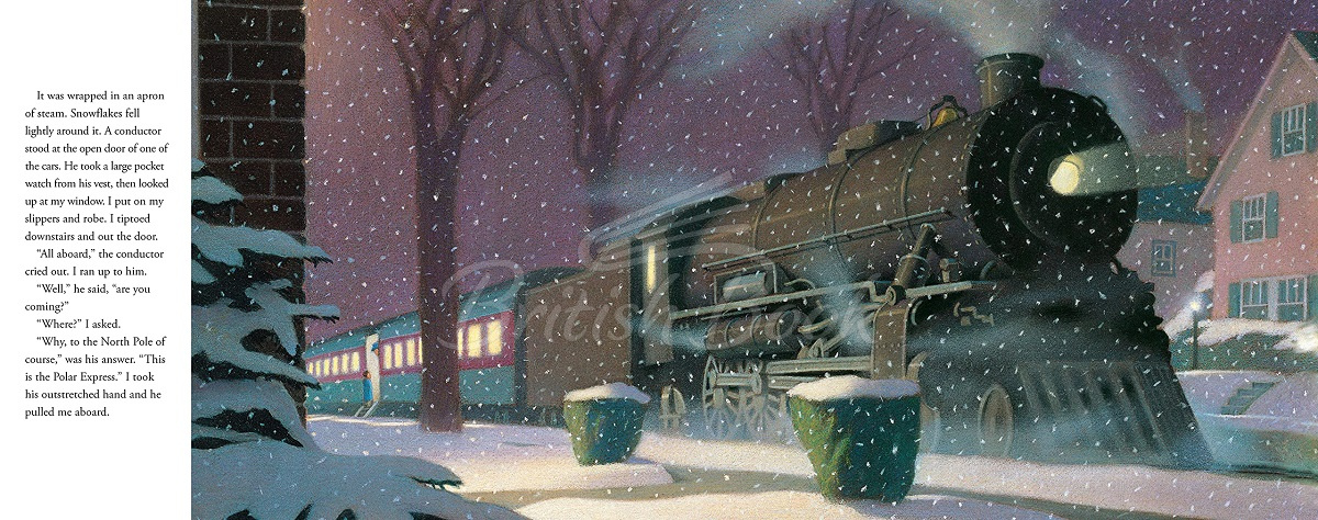 Книга The Polar Express (35th Anniversary Edition) зображення 3