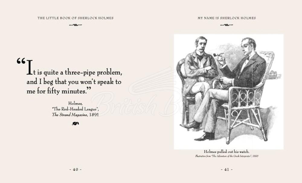 Книга The Little Book of Sherlock Holmes зображення 3