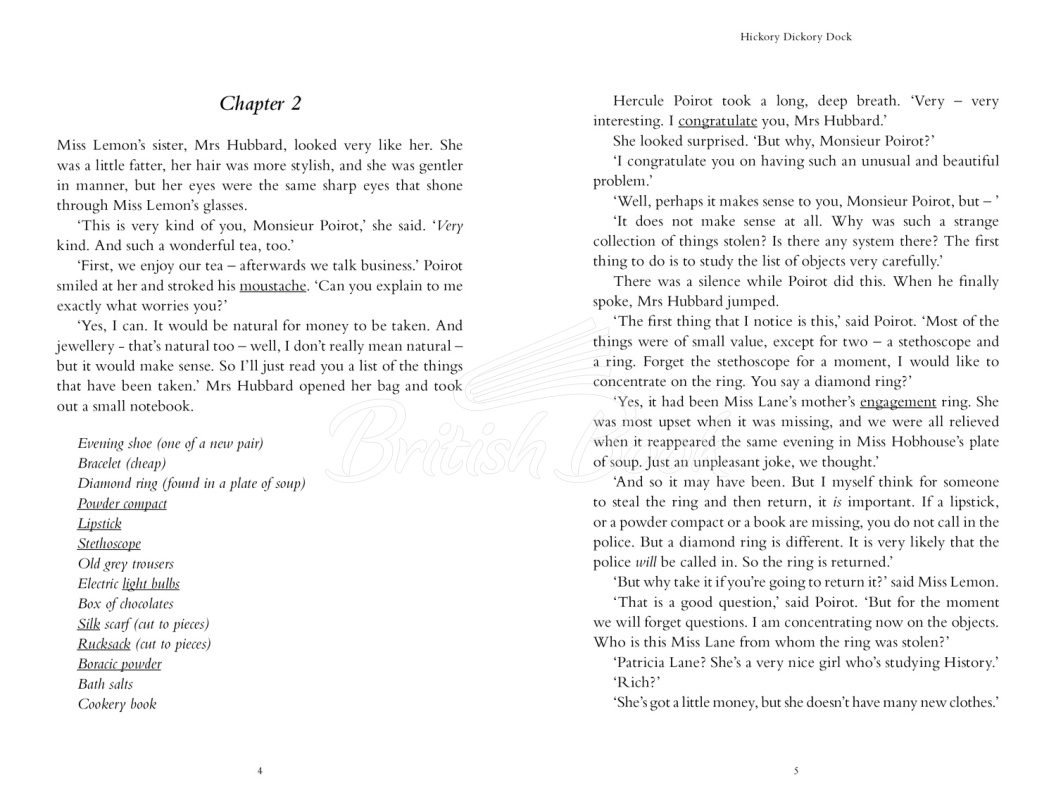 Книга Collins English Readers Level 4 Hickory Dickory Dock изображение 1