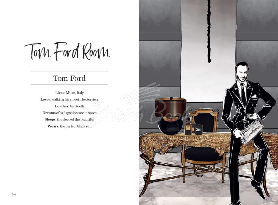 Книга Fashion House: Illustrated Interiors from the Icons of Style изображение 12