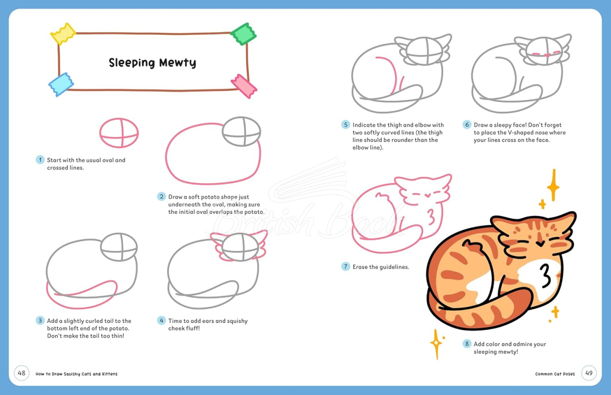 Книга How to Draw Squishy Cats and Kittens изображение 5