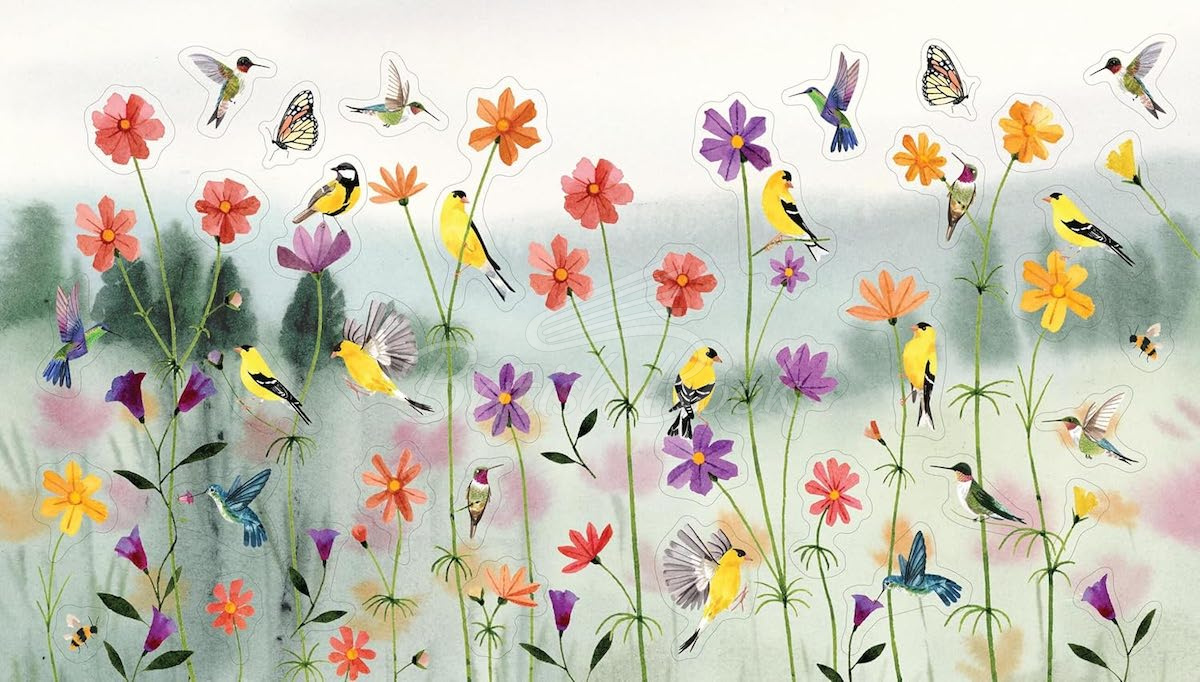 Стикербук A Bird Lover's Sticker Book изображение 2