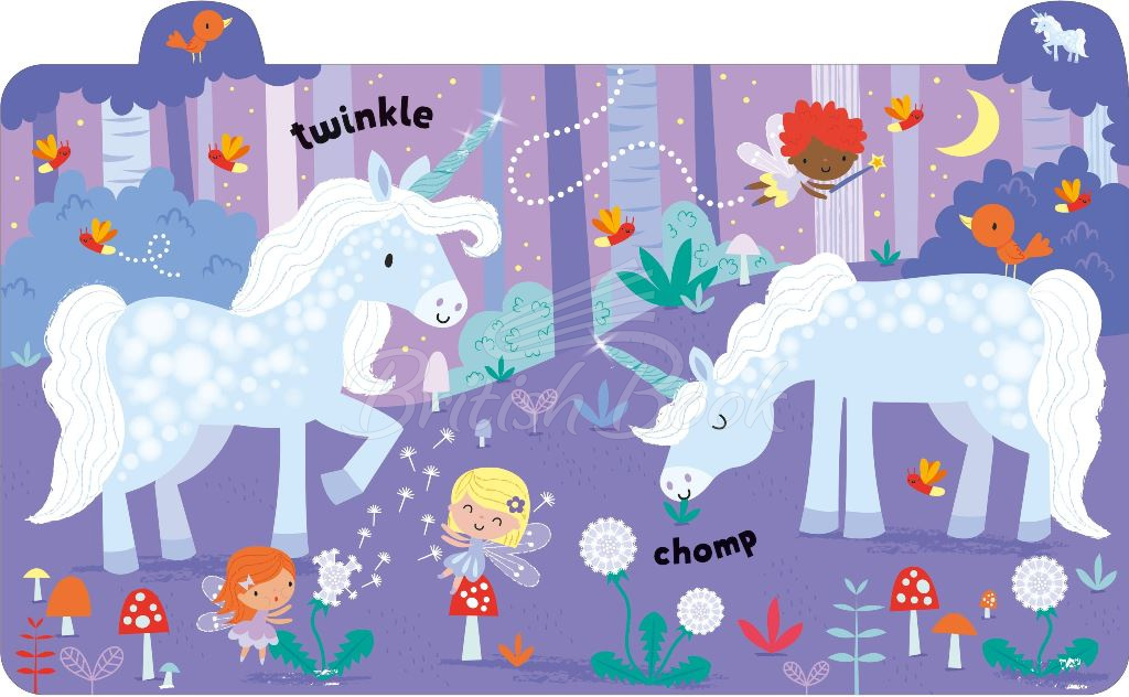 Книга Baby's Very First Noisy Book: Unicorns зображення 1