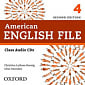 American English File Second Edition 4 Class Audio CDs