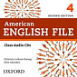 American English File Second Edition 4 Class Audio CDs