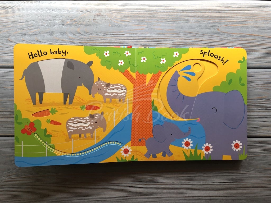 Книга Baby's Very First Slide and See Zoo изображение 3