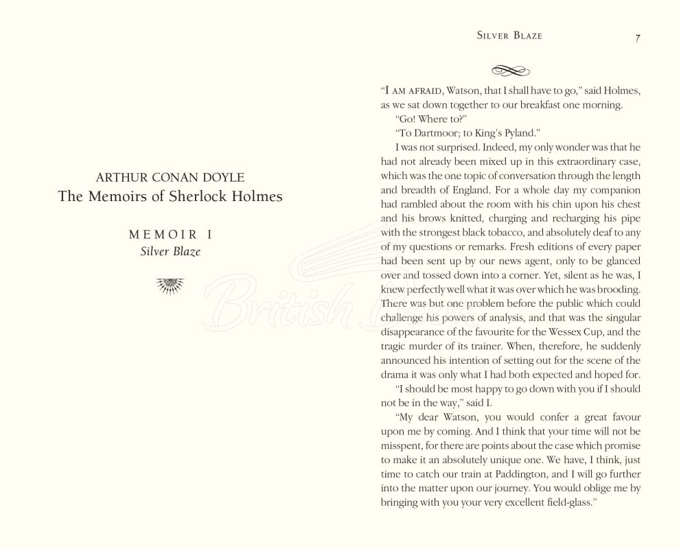 Книга The Memoirs of Sherlock Holmes зображення 1